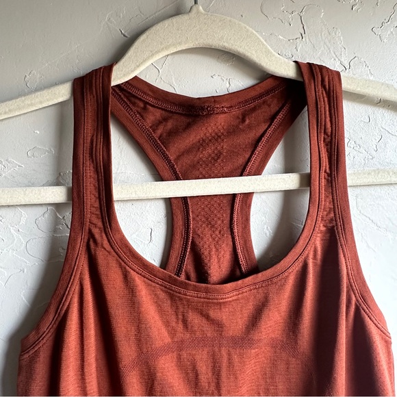 Lululemon Swiftly Tech Racerback 2.0 Dark Terracotta? Size 4 - Picture 9 of 11